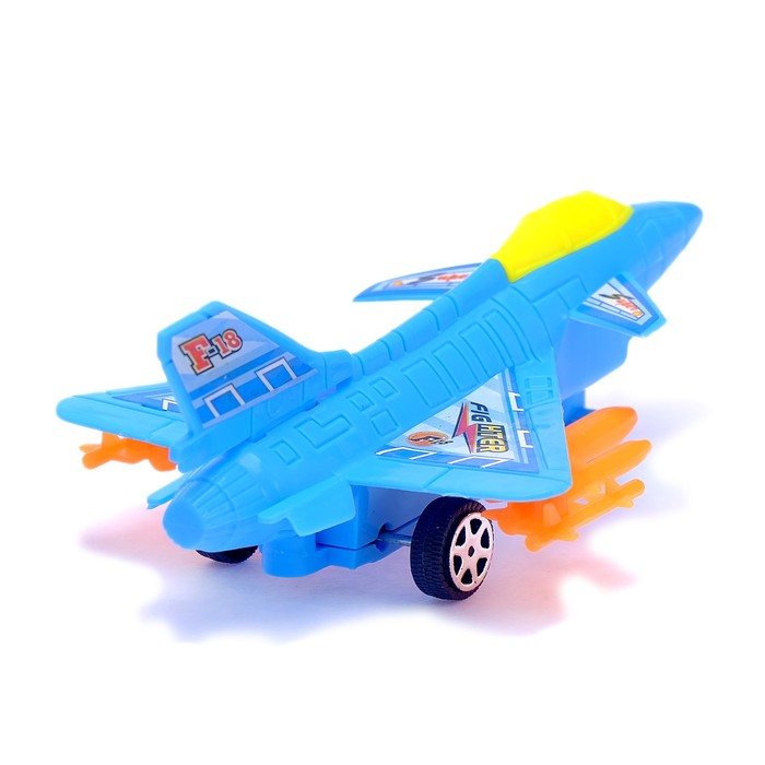 Самолёт инерционный "Шаттл", цвета МИКС