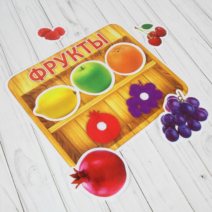 Игра-конструктор на липучках "Фруктовая фантазия"