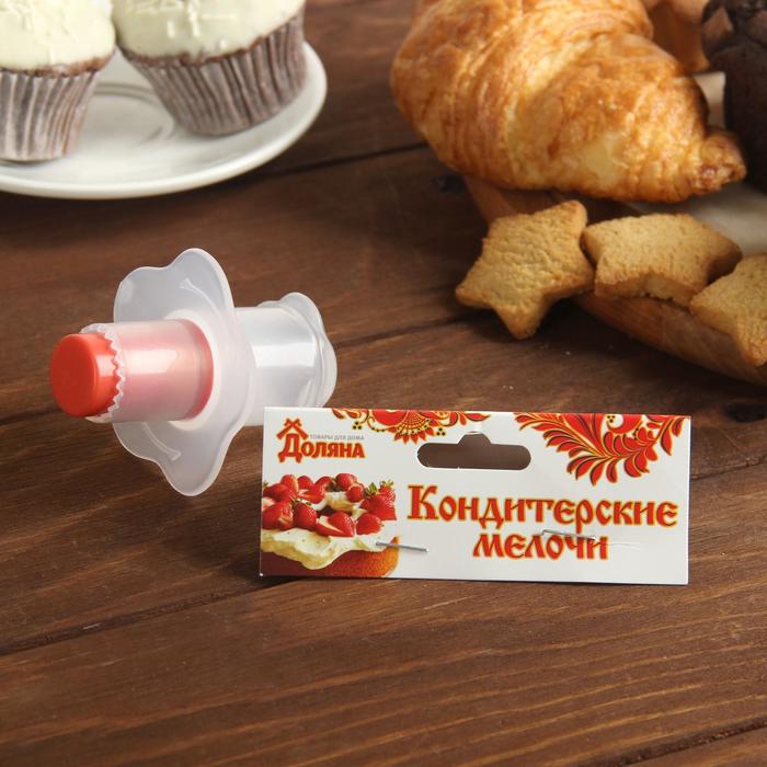 Шприц-пресс кондитерский для заполнения начинкой выпечки 6,5х4,5х3 см