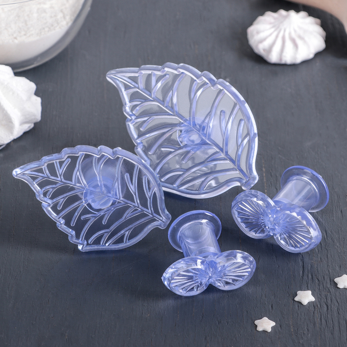 Набор плунжеров кондитерских "Осенний сад", 4 шт