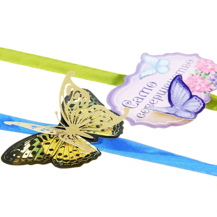 Ароматизированная интерьерная подвеска на ленте "Цветы"