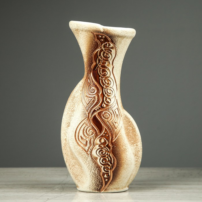 Ваза "Леонардо" средняя, ангоб