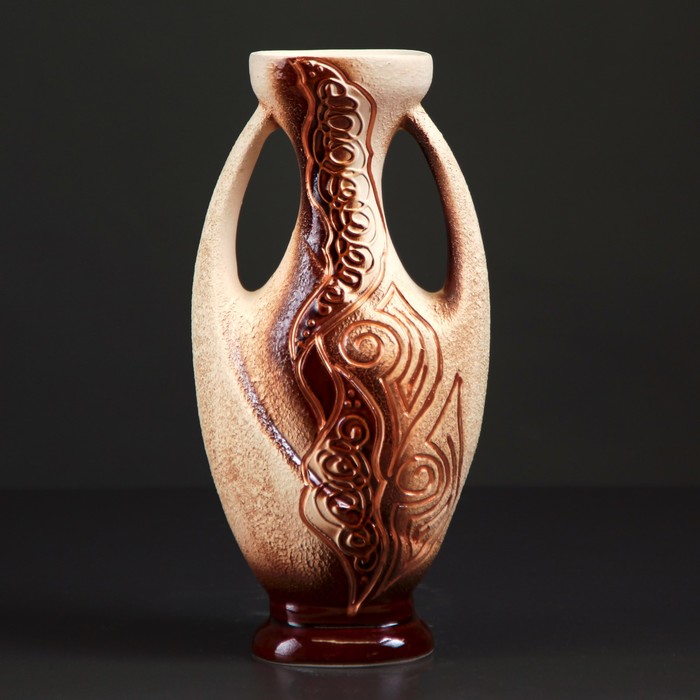 Ваза "Муза" средняя, ангоб