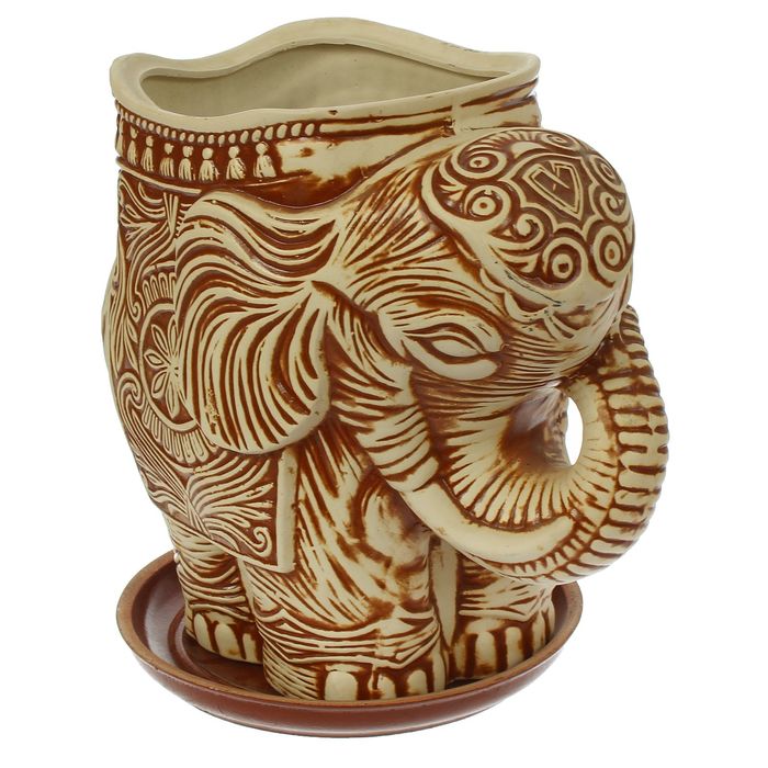 Фигурное кашпо "Слон" 16 л