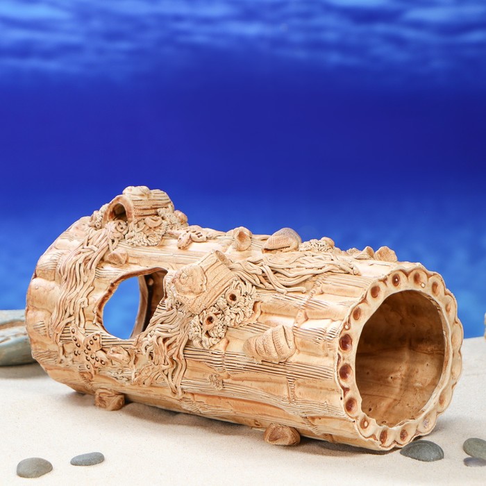 Декорации для аквариума "Бамбук" лепной