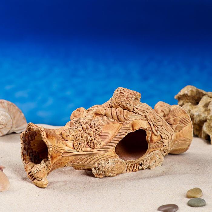 Декорации для аквариума "Сомятник" горизонтальный