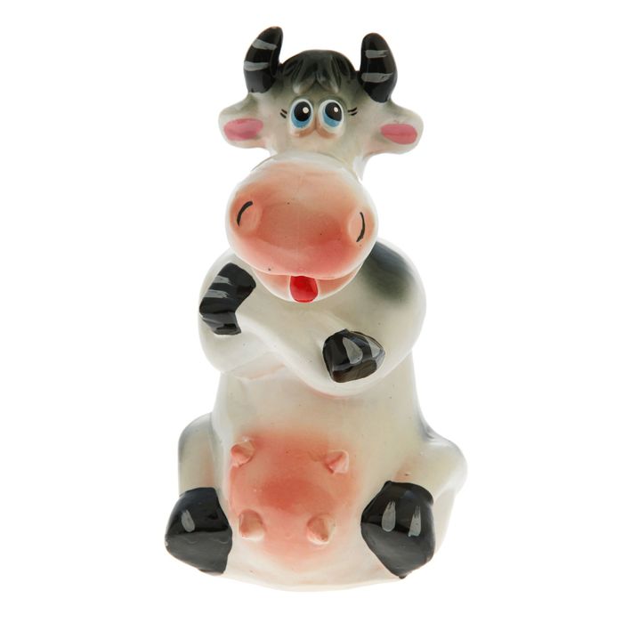 Копилка "Корова" микс