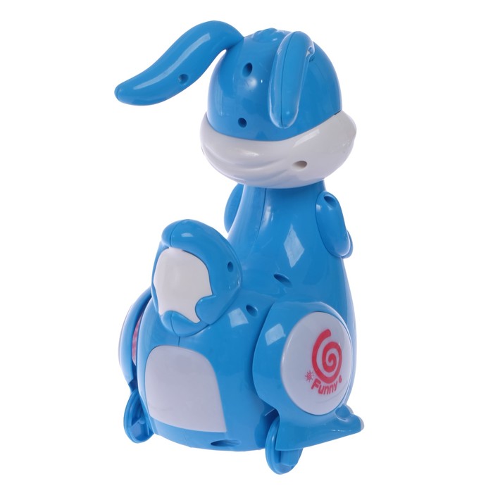 Развивающая игрушка "Зайчик", двигается, световые и звуковые эффекты, МИКС