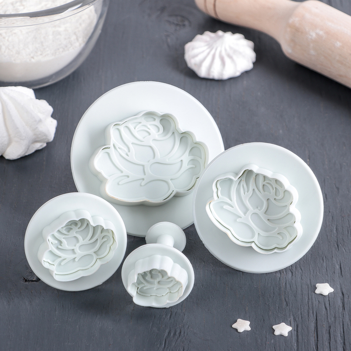 Набор плунжеров кондитерских "Розан", 4 шт