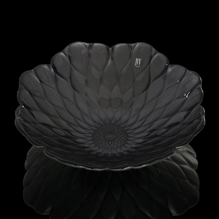 Блюдо "Лотос", черное