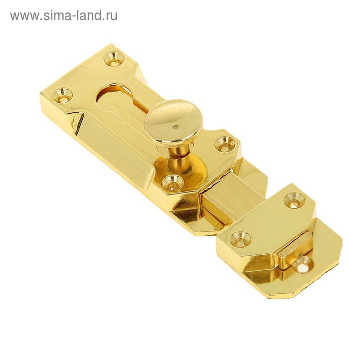 

Шпингалет дверной (мод.8202), 10 см, цвет золото