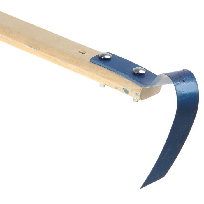 Плоскорез «Лидер серповидный малый», режущая сторона 11 см, с черенком (высший сорт)