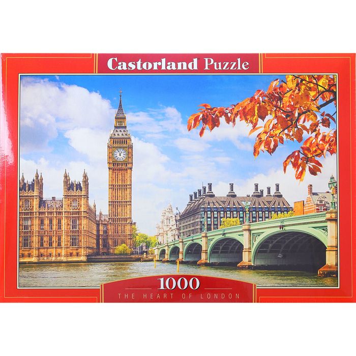 Пазлы "Сердце Лондона", 1000 элементов