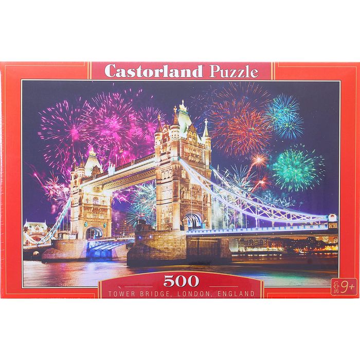 Пазлы "Тауэрский мост. Англия", 500 элементов