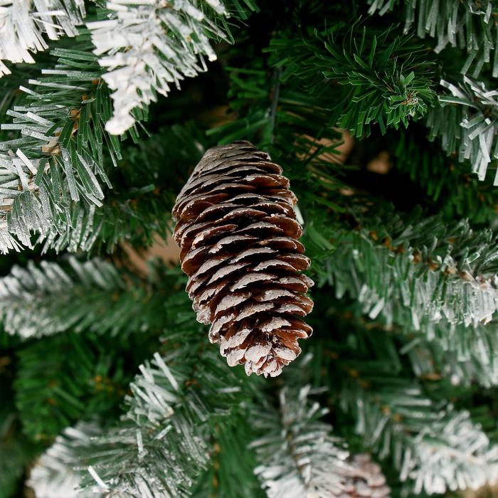 Елка шик иней 120 см, d нижнего яруса 74 см, 280 веток