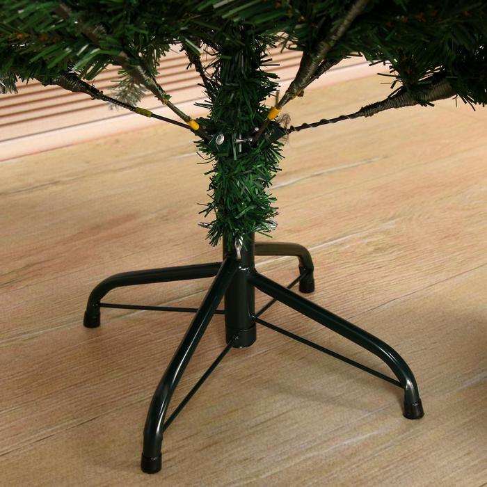 Елка шик иней 120 см, d нижнего яруса 74 см, 280 веток