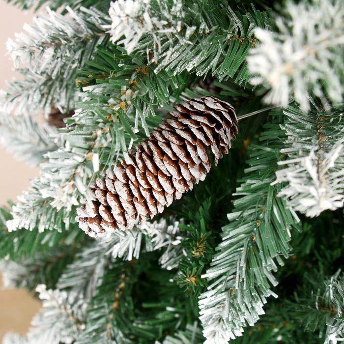 Елка шик иней 150 см, d нижнего яруса 90 см, 448 веток