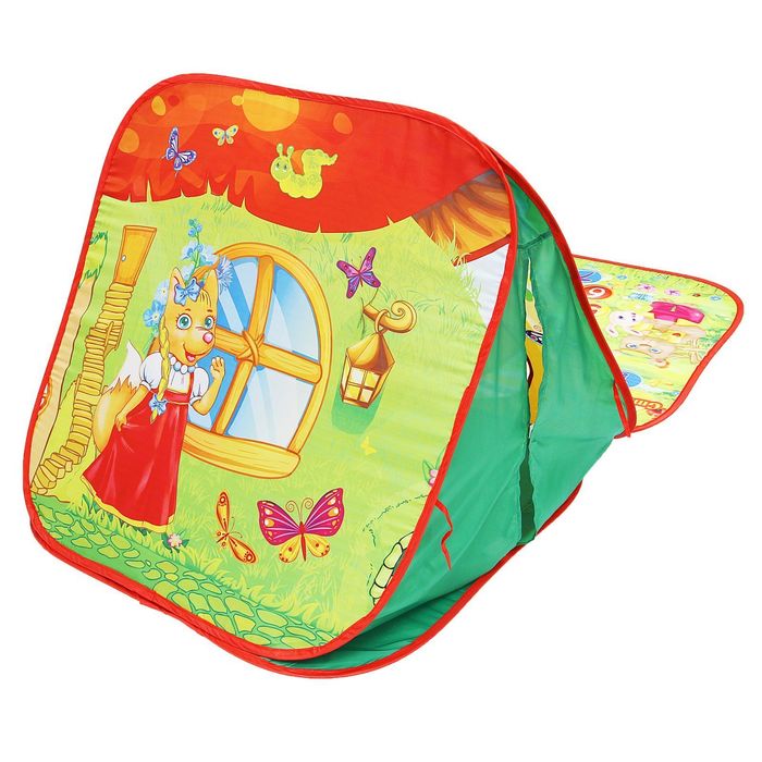Детская игровая палатка "Терем-теремок" + игровое поле