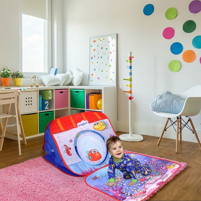 Детская игровая палатка "Подводное царство" + игровое поле