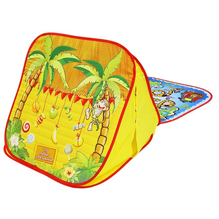 Детская игровая палатка "Остров приключений" + игровое поле