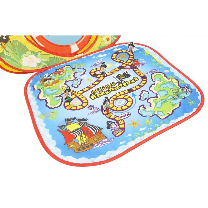 Детская игровая палатка "Остров приключений" + игровое поле