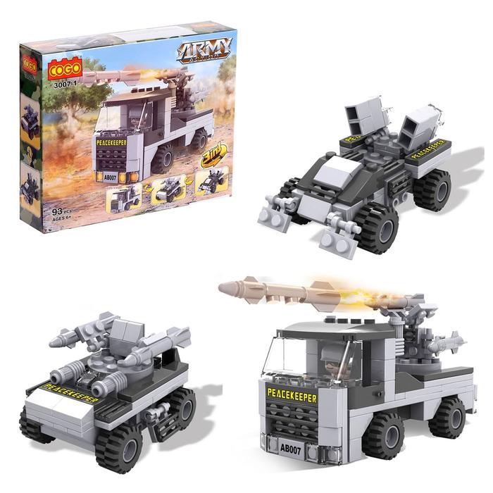 Конструктор Армия «Военная техника», МИКС