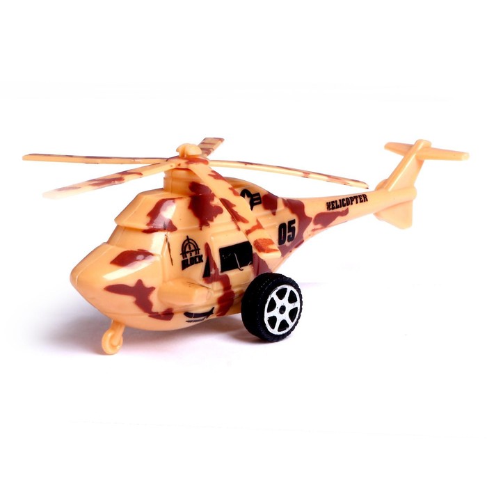 Вертолёт инерционный «Спецназ», цвета МИКС