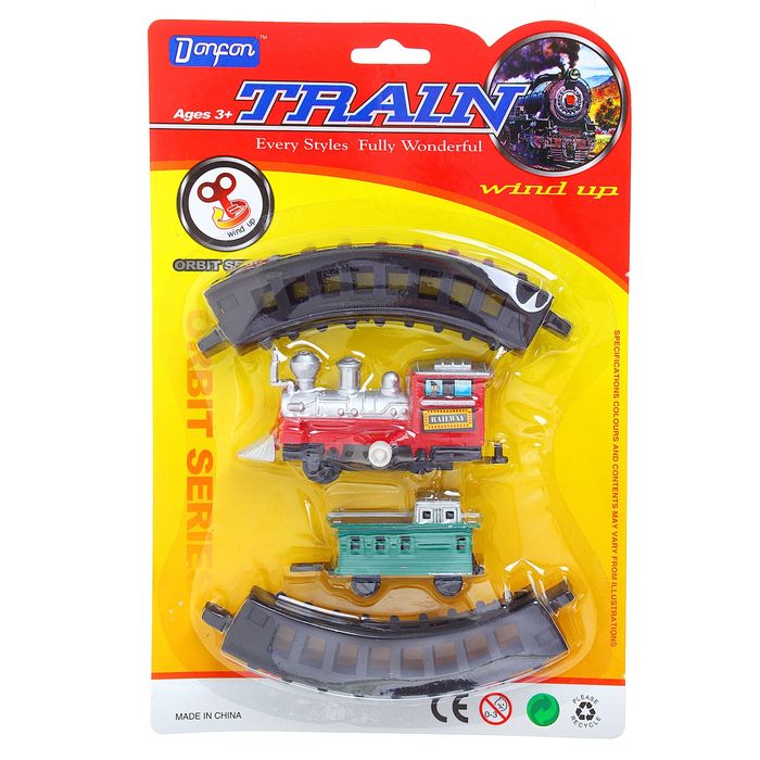 Железная дорога "Паровоз", протяжённость пути 0,78 м, МИКС