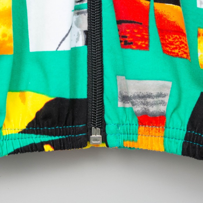 Халат женский на молнии "Город", размер 46, цвет МИКС