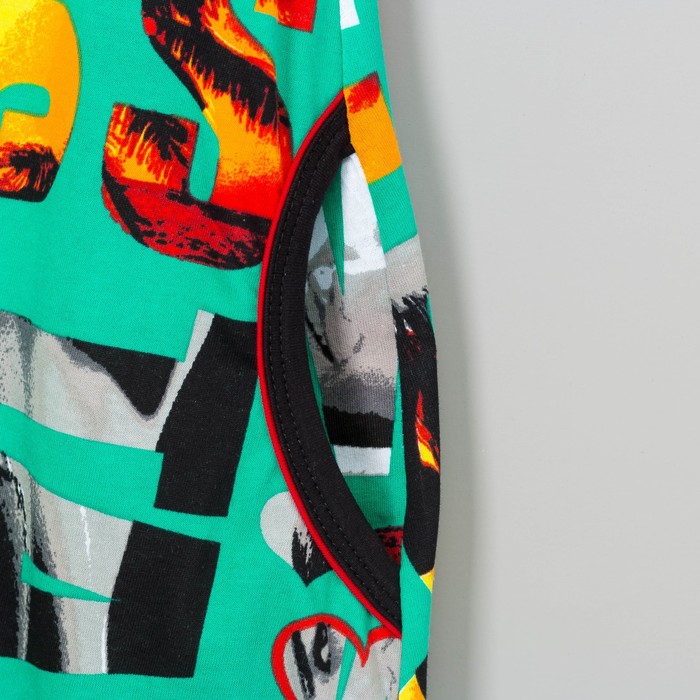 Халат женский на молнии "Город", размер 44, цвет МИКС