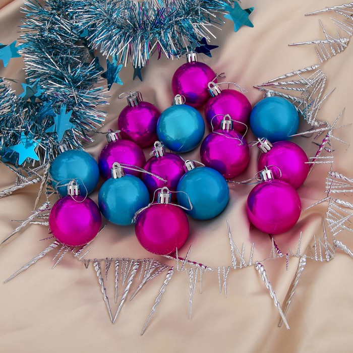 Ёлочные украшения "Звёздочка" (набор 17 шт.)