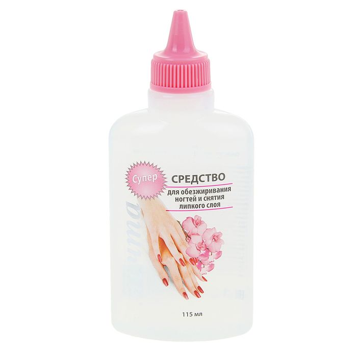 Средство "Мечта" для обезжиривания ногтей и снятия липкого слоя, 115 мл