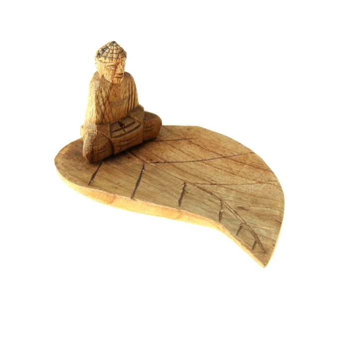 Подставка под благовония "Будда на листе"