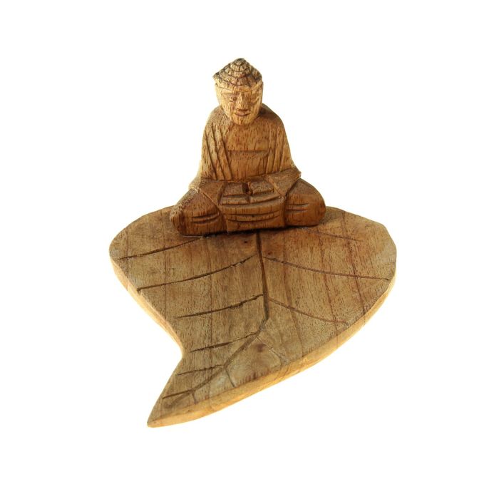 Подставка под благовония "Будда на листе"