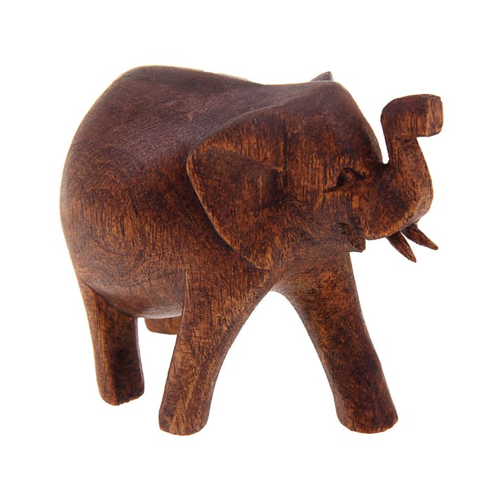 Сувенир "Слон" коричневый