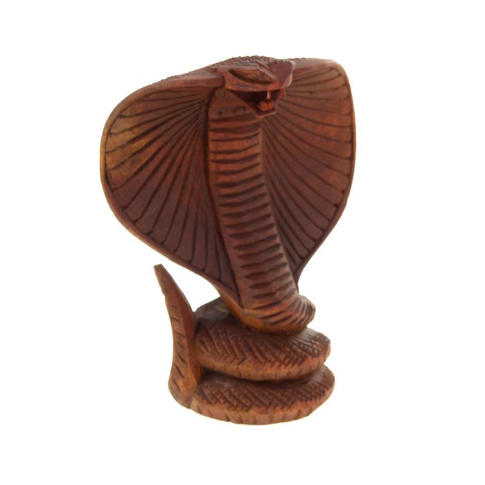Сувенир "Кобра" коричневый