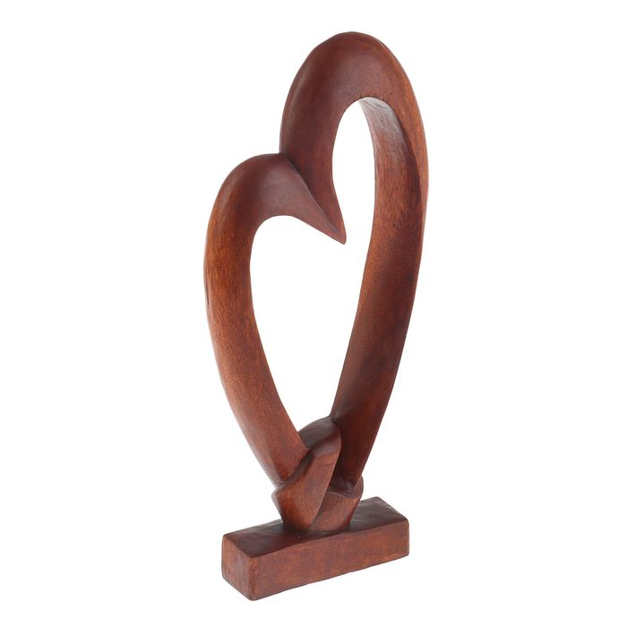 Сувенир "Узел сердца" тёмный