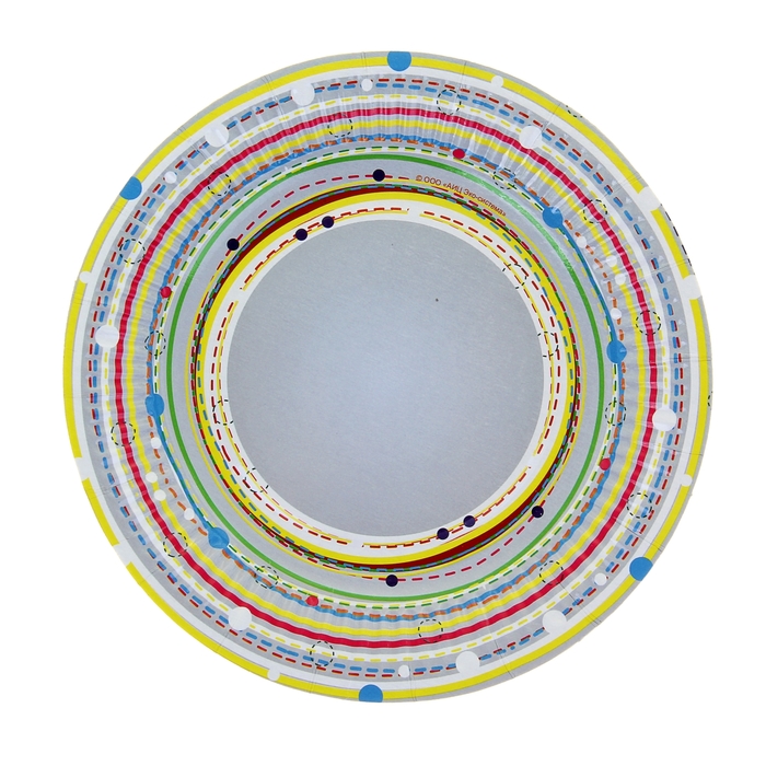 Тарелка с ламинацией "Орбита фантазии", 18 см