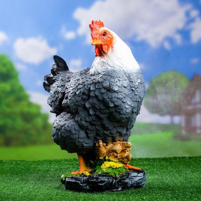

Садовая фигура "Курица Кубанская" 33х20,5х40см