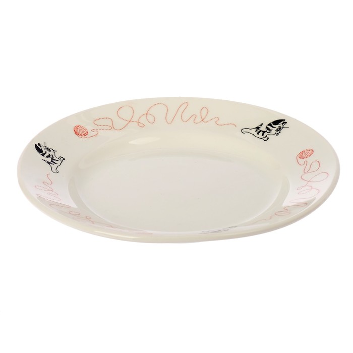 Тарелка мелкая 17,5 см "Котята"