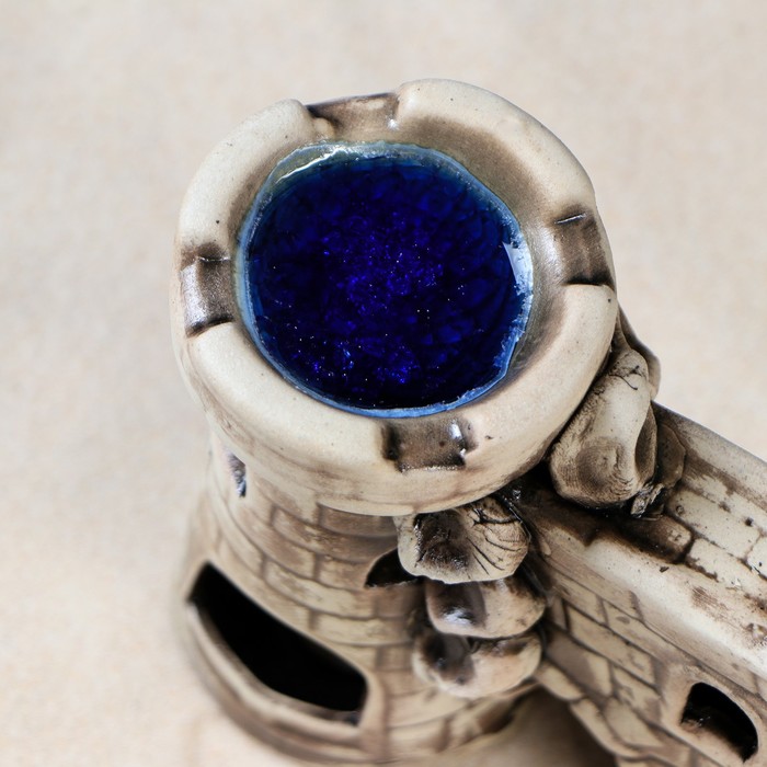 Декорации для аквариума "Башня гротом", микс