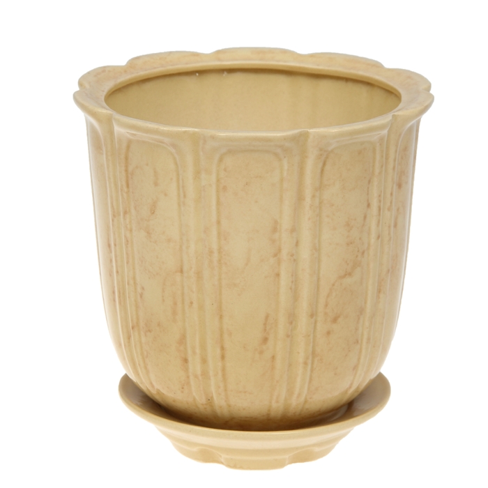 Кашпо "Элита" бежевое 2,6 л