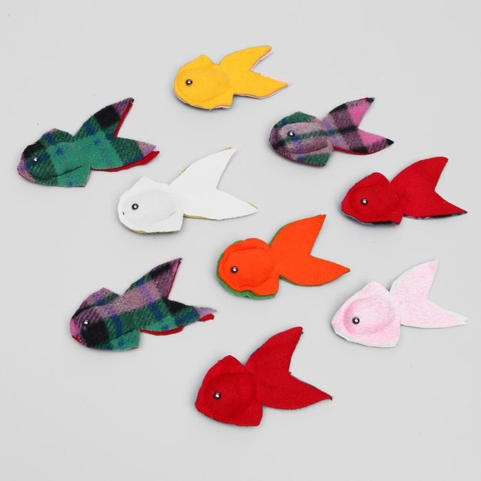 Игрушка "Рыбка", 10 см микс цветов