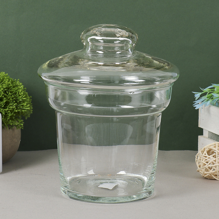 Ваза "Азалия" малая, с крышкой