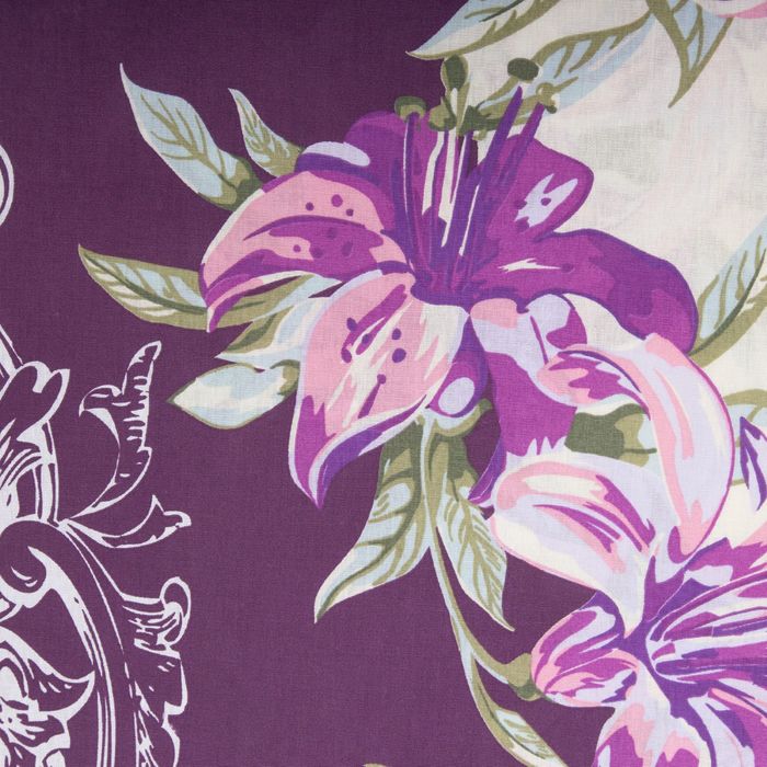 Постельное бельё "Этель" дуэт Лилиан 143х215 см - 2 шт., 220х240 см, 70х70 см -2 шт, 100% хлопок, бязь 125 г/м²