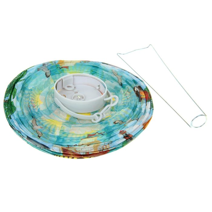 Фонарик китайский декоративный "Морское приключение"