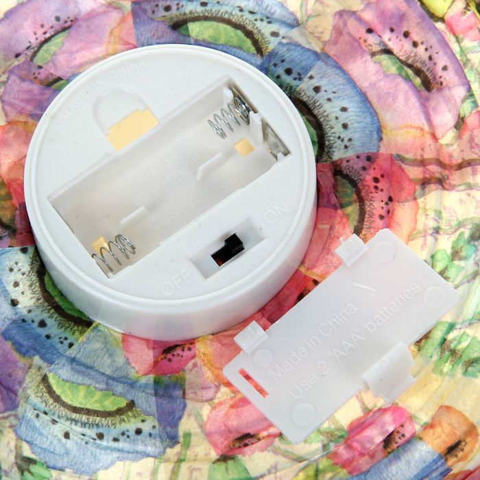 Фонарик китайский декоративный "Бабочки"