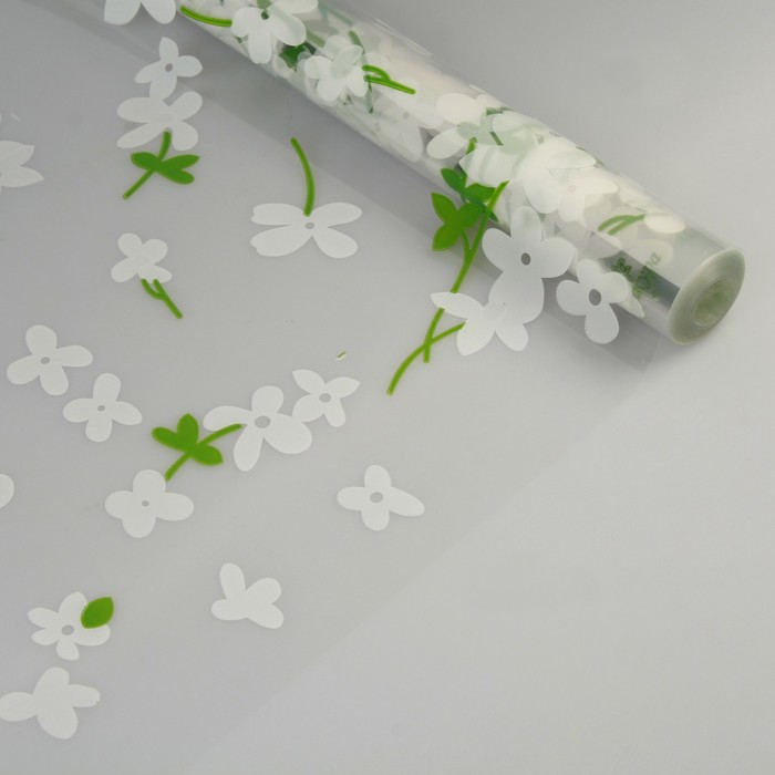 Пленка для цветов и подарков &quot;Сакура&quot; 0.7 х 8.2 м, 40 мкм