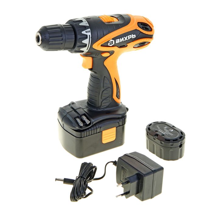 Дрель-шуруповерт "Вихрь" ДА-14,4-2, аккумуляторная