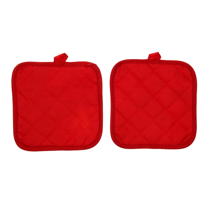 Кухонный набор 2 пр. "Collorista" Готовлю по-королевски, прихватка 17х17 см - 2 шт